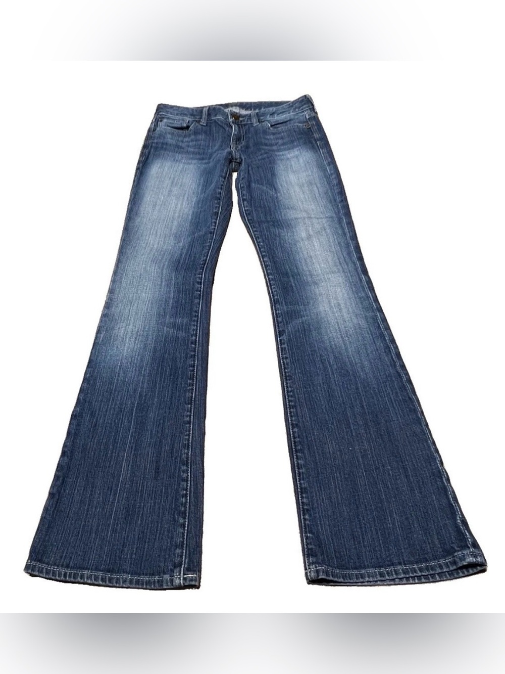 Express Jeans Low Rise Bootcut Stretch Blue Denim Women’s Size 4R 27x31